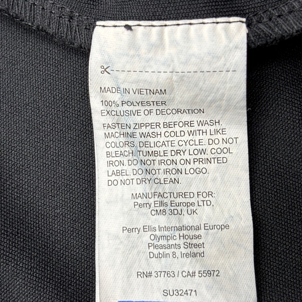 Callaway Weather Series Mens XL Black 1/4 Zip Golf Pullover Windshirt SU32471 - Picture 7 of 7